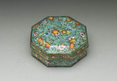 图片[2]-Copper-body painted enamel box, Qing dynasty, Qianlong reign (1736-1795)-China Archive